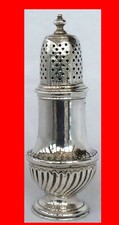 1776 RODÍZIO DE AÇÚCAR - SAL PIMENTA SHAKER - PRATA ESTERLINA LONDRES THOMAS BAMFORD, usado comprar usado  Enviando para Brazil