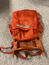 Mochila de caminhada vintage mundialmente famosa The Everest nº 228 moldura de alumínio laranja comprar usado Mochila de caminhada vintage mundialmente famosa The Everest nº 228 moldura de alumínio laranja comprar usado  Enviando para Brazil