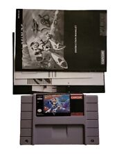 Mega Man X1 Super Nintendo SNES cartucho de jogo, manual e inserções autêntico, usado comprar usado  Enviando para Brazil