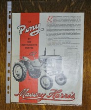 massey harris pony d'occasion  France