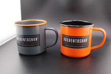 Usado, 2x CANECA ESMALTADA UÍSQUE SINGLE MALT AUCHENTOSHAN CUP comprar usado Usado, 2x CANECA ESMALTADA UÍSQUE SINGLE MALT AUCHENTOSHAN CUP comprar usado  Enviando para Brazil