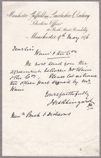 1876 manchester sheffield for sale  NORWICH