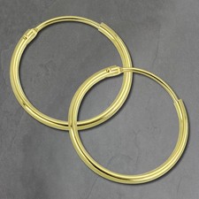 Golddream creolen 20mm gebraucht kaufen  Köthen
