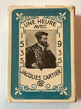 Jacques cartier cartes d'occasion  Expédié en Belgium