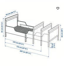 Ikea sundvik bett gebraucht kaufen  Unna