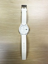 Relógio de cinto de borracha LACOSTE lixo/reparo comprar usado Relógio de cinto de borracha LACOSTE lixo/reparo comprar usado  Enviando para Brazil