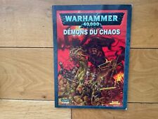 Warhammer codex démons d'occasion  Neuilly-sur-Seine