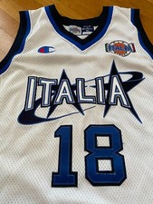 Canotta italia basket usato  Milano