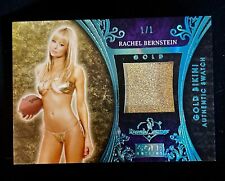 2020 Benchwarmer GOLD BIKINI SWATCH CARD 🔥 Rachel Bernstein 🔥 1/1 Gold Edition, usado comprar usado  Enviando para Brazil