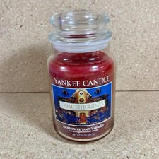 NUEVO Yankee Candle Home for the Holidays Tarro Grande 22oz Etiqueta Blanca Descatalogado segunda mano  Embacar hacia Mexico