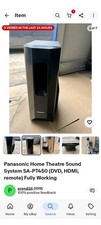panasonic home cinema for sale panasonic home cinema for sale RUGBY