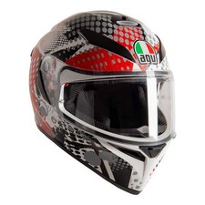 Capacete facial completo AGV K3 SV-S - Pop preto / vermelho / cinza comprar usado  Enviando para Brazil