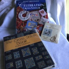 Cross stitch books for sale  BLAENAU FFESTINIOG