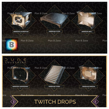 DUNE AWAKENING-TWITCH DROPS-Observador:Piso+Parede+Fundação+Escadas+mais,6 tiems, usado comprar usado  Enviando para Brazil
