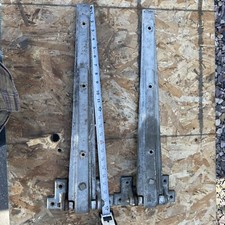 Vintage 24” ENORME!! Freezer de porta de dobradiça de porta de metal pesado, par industrial “WOW” comprar usado  Enviando para Brazil