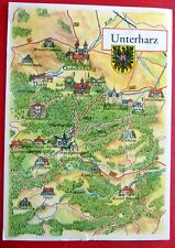 Unterharz 1987 landkarte gebraucht kaufen  Erfurt