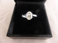 Anello diamante ovale usato  Padova