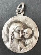 Médaille religieuse vierge d'occasion  Houilles
