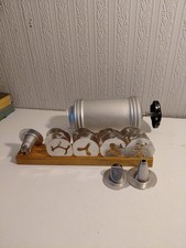 Decorador de bolo vintage de alumínio para prensa de biscoitos comprar usado  Enviando para Brazil