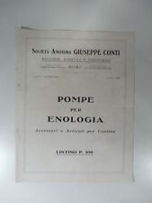 Giuseppe conti. pompe usato  Italia