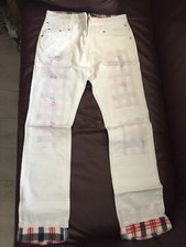 Rerock herrenjeans weiß gebraucht kaufen  Augsburg