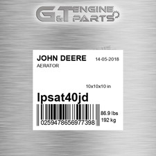 Lpsat40jd aerator fits for sale  Pompano Beach