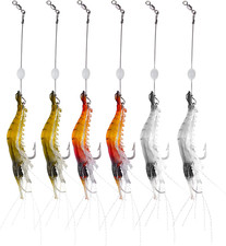 Kit de isca de camarão artificial silicone macio pesca camarão luminoso comprar usado  Enviando para Brazil