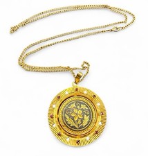Damascene pendant necklace for sale  Solon