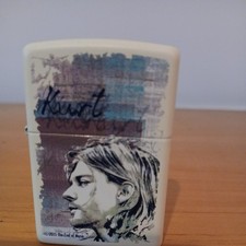 Usado, Isqueiro Zippo Kurt Cobain Nirvana 2016 Design comprar usado  Enviando para Brazil