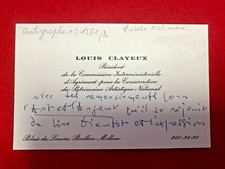 Fa64 carte autographe d'occasion  Bordeaux-