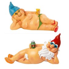 1pair garden gnomes for sale  HATFIELD