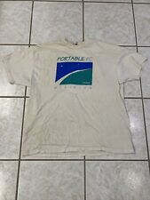 Camiseta masculina vintage anos 90 Compaq Computer XL slogan branca feita nos EUA comprar usado  Enviando para Brazil