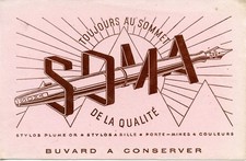 Buvard publicitaire stylo d'occasion  Toulon-