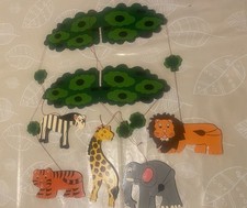 Baby wooden mobile for sale  SWINDON