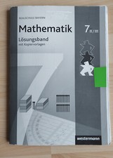 Mathematik lösungsband kopier gebraucht kaufen  Altdorf b.Nürnberg