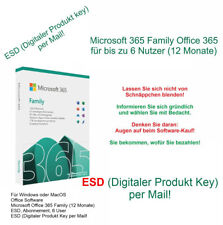 Microsoft 365 family gebraucht kaufen  Neuss