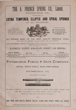 1886 advert railway for sale  YORK