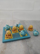 Jogo de peixes e polvos Tic Tac Toe com caixa tabuleiro de 4,5 x 4,5 polegadas comprar usado  Enviando para Brazil