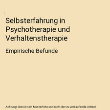 Selbsterfahrung psychotherapie gebraucht kaufen  Trebbin