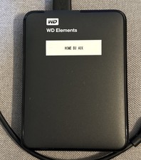 Usado, Disco rígido externo USB Western Digital WD Elements 2TB WDBU6Y0020BBK-05 + cabo comprar usado  Enviando para Brazil