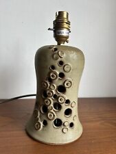 Studio pottery lamp for sale  HONITON