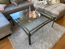 Wohnzimmertisch metall starker gebraucht kaufen  Binau