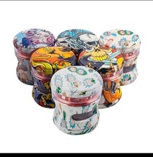 Usado, Moedor de design de animação de quatro camadas 65 mm - Design aleatório comprar usado  Enviando para Brazil