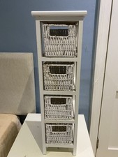 White storage unit for sale  RADLETT