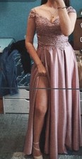 Abendkleid damen satin gebraucht kaufen  Freital