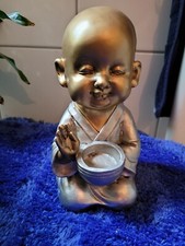 Buddha mönch deko gebraucht kaufen  Münster