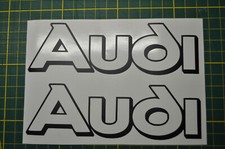 Stickers audi autocollant d'occasion  Freyming-Merlebach