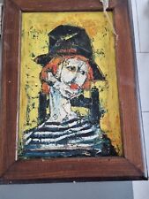 Tableau clown peint d'occasion  Saint-Germain-du-Bel-Air