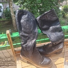 Stivali donna neri usato  Spedire a Italy