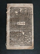 1807 almanach 1807 d'occasion  Le Thor